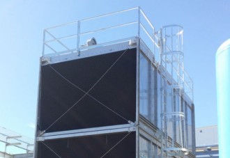 HVAC cooling tower cooling tower installation
