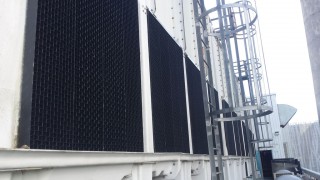 Auckland Hospital cooling tower screens Auckland Hospital cooling tower screens